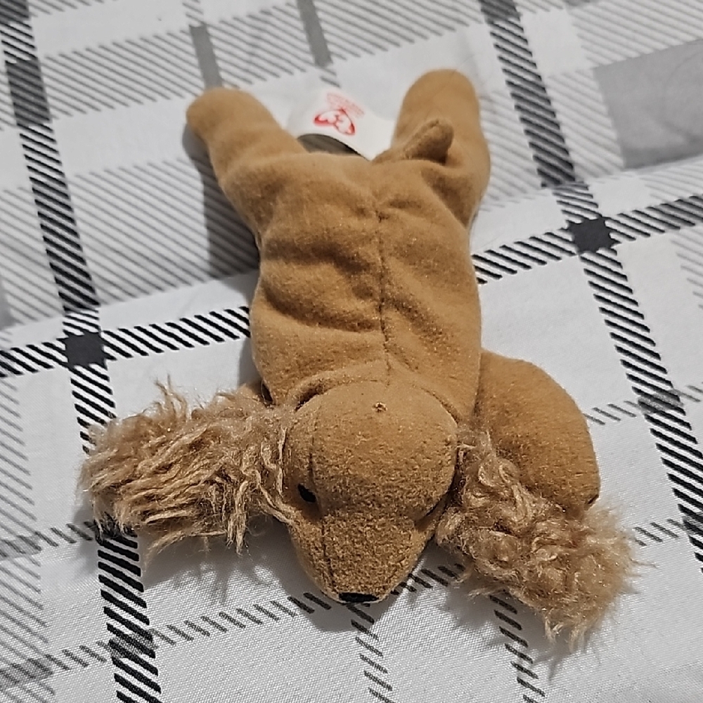 Vintage Brown Plush Dog Toy ty